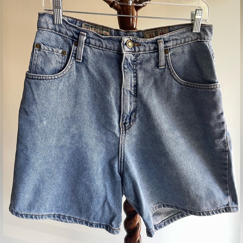 Classic Denim Women's Shorts - Blue